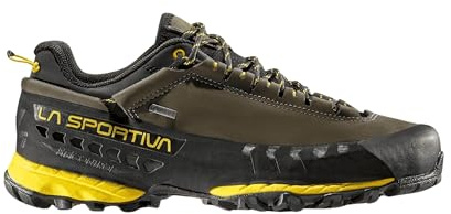 LA SPORTIVA Uomo TX5 Low GTX Scarpe, Carbon-Yellow, 43