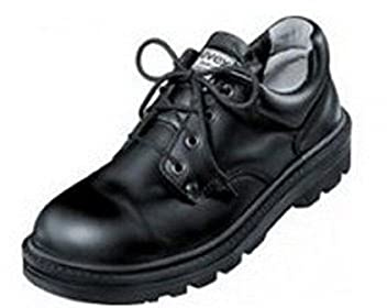 UVEX 8457.9-6 Clyde Lace-up Safety Shoe with Hydroflex 3D Foam Insole, S2, EU 39, Size 6, Black
