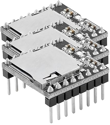 AZDelivery 3 x Mini MP3 DFPlayer Compatible avec Arduino incluant Un E-Book!