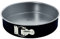 Lagostina Gustosa Tortiera Apribile con Cerniera in Acciaio Antiaderente per Forno, Nero, Diametro 24 cm