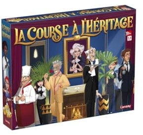The Heritage Race - Brädspel - Vänner eller Familj Strategi - Från 8 år - 2 till 6 spelare - Lansay