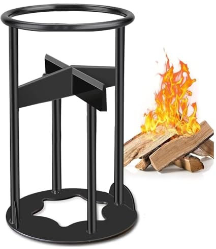 OLiWia Fendeuse De Bois De Chauffage Fendeuse À Bois Portable Et Robuste Fendeuse De Bûches Manuelle Coupe-Bois De Chauffage À Usage De Terrain De Camping À Domicile