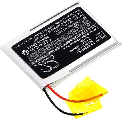 TCTK Akku 300mAh Kompatibel mit [Garmin] Fenix 6X, Fenix 6X Pro Solar, Tactix Delta Solar Ersetzt 361-00126-00