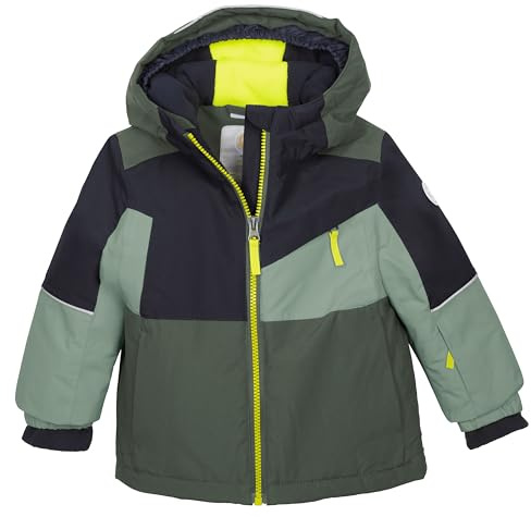 first instinct by killtec Niños Chaqueta de esquí/chaqueta funcional con capucha y protección contra la nieve FISW 42 MNS SKI JCKT, moos, 86/92, 43389-000