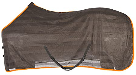 PFIFF 102309-96-145 - Manta antimoscas para Caballos, Talla única, Color Gris