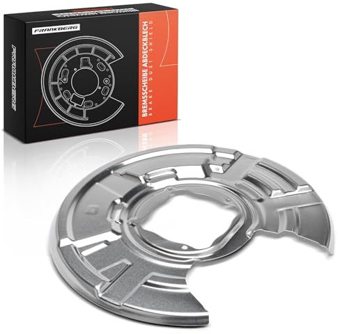 Frankberg Placa de anclaje Disco de freno Parte trasera izquierda Compatible con Serie 5 F10 2009-2016 Serie 5 Touring F11 6 Gran Coupé F06 Serie 6 cabrio F12 Serie 6 Coupé F13 Replace# 34216778253