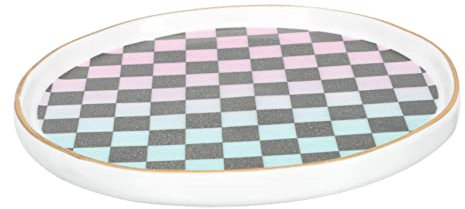 BESPORTBLE Plat à Bibelots Assiette Décorative Céramique Pour Maison à Dessert Plateau à Bijoux