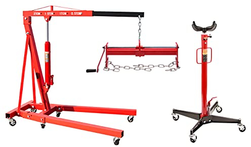 Getriebeheber 500 KG + Balancierer 450 KG Plus Kran Motorkran 2 to.