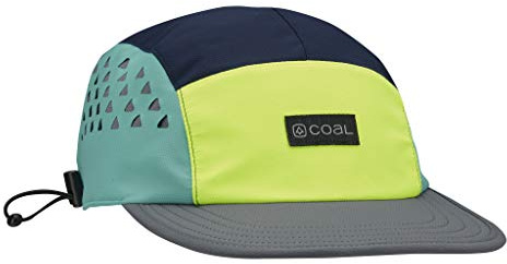Coal Provo 5-Panel Lightweight Hat (US, Alpha, One Size, Neon Yellow)