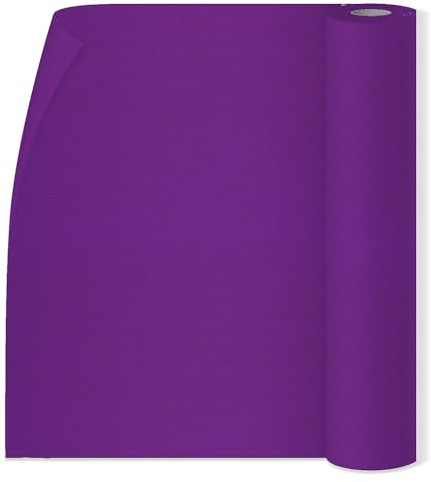 Rollo Papel Kraft, Papel de embalaje, Rollos Reciclables y Biodegradables, Ideales para Fiestas de Cumpleaños, Envíos, decoración· m-office (1x10m, Violeta)