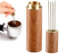 GIKPAX Kaffee-Verteiler-Werkzeug, Kaffee-Rührstäbchen, Naturholzgriff, Kaffee-Verteiler, Nadel, Espresso-Rührverteiler, Verteilung für Kaffeeliebhaber (6 Nadeln) (braun), GEH0057_2401