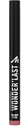 Manhattan Wonder'Last Shadow Stick 007 Pink Fizz, intensiver und hochpigmentierter Eyeshadow-Stift