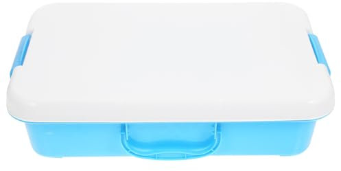 BESTonZON Handheld Sandbox Sand Tray with Lid - Portable Sandpit Storage Box for Kids, Perfect for Sand Play and Sensory Activities