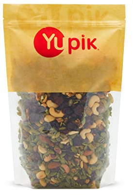 Yupik Nature Trail Mix, 2.2 lbs, with Raisins, Almonds, Pumpkin Seeds, Cranberries, Cashews, Walnuts, Mulberries, Pistachios,Brown
