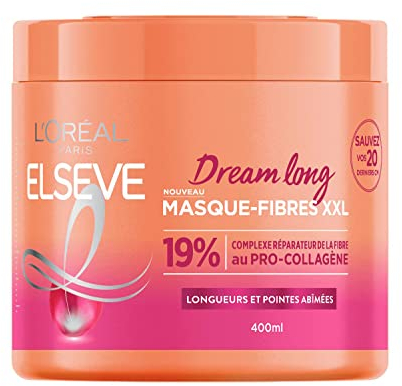 L'Oréal Paris Elseve Dream Long Masque-Fibres XXL 400 ml Pack of 1