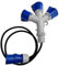Marlanvil CEE Adapter Camping Adapterleitung Mehrfachsteckdose 3x 16A 3P 230V Mit 1,5m Kabel Wohnwagen Stromkabel IP44