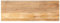 vidaXL Tischplatte, Holzplatte für Esstisch Couchtisch, Massivholzplatte Rustikales Design, Ersatztischplatte, 140x50x2,5cm Rechteckig Massivholz Mango