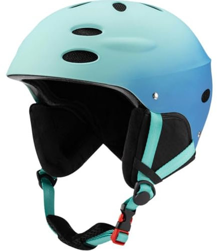 Vobumix Gradient Skihelm Schneemobil, Winddichter Helm, Schützender Eps-Fahrrad-Snowboard-Helm, Outdoor-sporthelm Für Männer, Frauen, Jugendliche