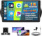 Roinvou 4+64G Autoradio Android per Citroen Nemo/Peugeot Bipper/Fiat Fiorino Qubo 2008-2017 CarPlay Android Auto Schermo da 10'' Touch Screen WI-FI GPS Bluetooth 32EQ FM/RDS SWC Telecamera Posteriore