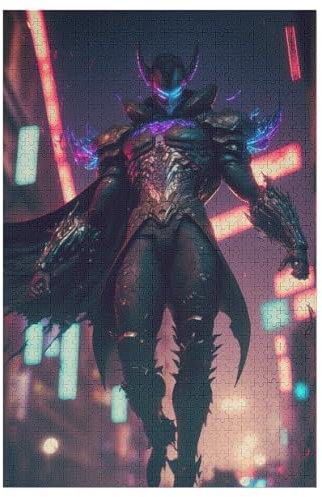 Cyborg Puzzles Für Erwachsene, 1000-teiliges Holzpuzzle, Geeignet Für Kinder Ab 12 Jahren, Die Pädagogische Puzzle Lernen 78×53cm