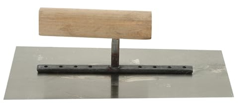 DOITOOL Cazzuola Di Ferro Spatola Da Muratore Manico in Legno Spatola Per Intonacatura Cazzuola Per Pavimenti Liscio e Facile Da Usare