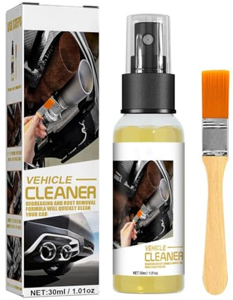 Spray antirouille pour voitures, motos, camions et bateaux, agent de protection anti-corrosion avec brosse pour prévenir les taches de rouille et la résistance à l'usure, 200 ml
