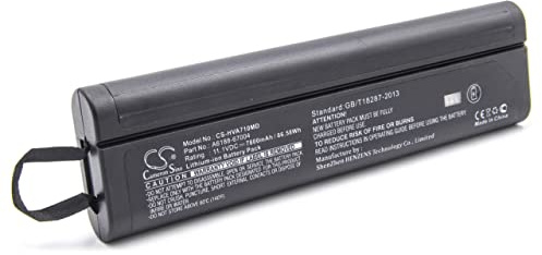 vhbw Batería reemplaza 989803129131, LI204SX-60, A6188-67004, GPDR204, LI204SX, 1420-0868 para Controlador Raid (7800 mAh, 11,1 V, Li-Ion)
