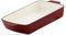 Mahlzeit Gusseisen Auflaufform eckig 3,8 Liter | Dark Cherry | Gusseisen Emaillierung | Lasagneform hoch, Ofenformen, Bratreine emailliert, Bratenform, Ofen Form, Bräter, Auflaufform rechteckig
