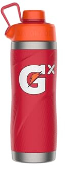 Gatorade Gx Stainless Steel Bottle, Red, 32oz