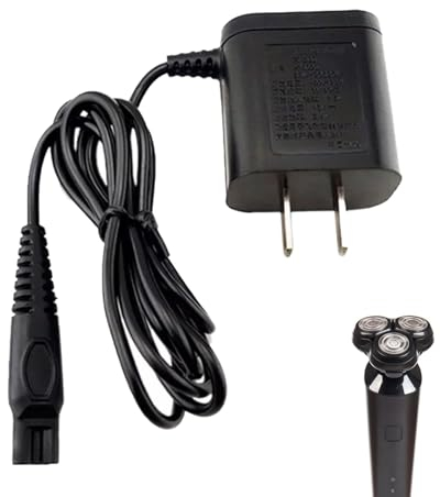 Ladegerät Barttrimmer,Elektrorasierer Ladegerät,Netzkabel Rasierer,Ladekabel für Rasierer,Shaver Ladegerät,Netzkabel Trimmer Shaver Charger,Ladegerät Ladekabel Charger,Ladegerät Auflade Kabel,1 Stück
