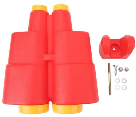 Cygmophing Binoculares para niños Aprendizaje Educativo Binoculares para niños Telescopio Divertido Interactivo de plástico Juguete para niños niñas al Aire