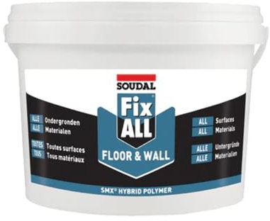Konstruktionsaufkleber Fix All Floor and Wall Weiß 4 kg
