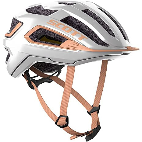 Scott Arx Plus MIPS Rennrad Fahrrad Helm weiß/Rose 2025: Größe: M (55-59cm)