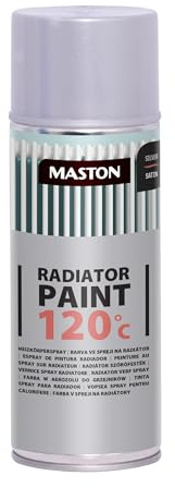 Maston Spray Paint Radiator Silver Satin 400ml