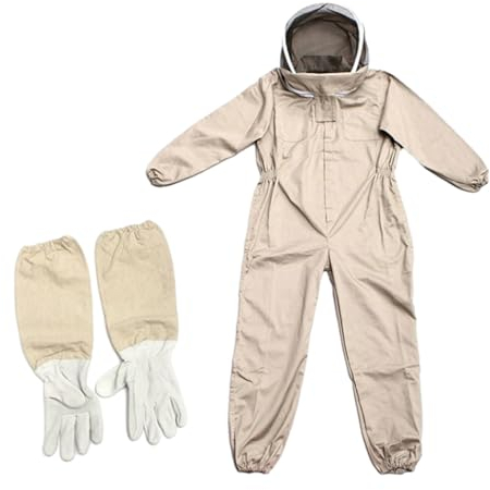 Ganzkörper-Bienenanzug, Imkeranzüge,Damen Herren Imkerei Ganzkörperbekleidung - Weiche Baumwollkleidung, Imkereibedarf für Regenwald, Garten, Bienenhaus, Wälder