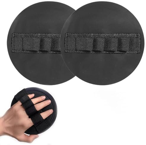 Syiyunran Guanto Esfoliante Corpo Salvietta Scrub Glove - due Pezzi set Nero, Fango Indolore, non fa Male la Pelle, Porta una Nuova Esperienza Pulizia Bagno Guanti Esfolianti Spugna
