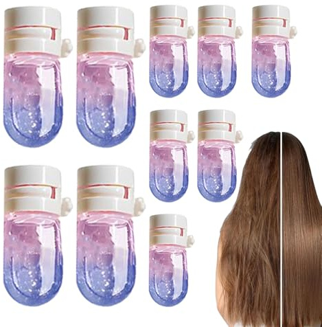 Perfume Cheveux Femmes, 10 Pièces Min-i Avocado Hair Perfume Huile, Dhuile Poils Parfumées Longue Durée Pour Réparations Poils Endommagés, 2 En 1 Avocados Nourrissant Huiles Parfumées Brillantes