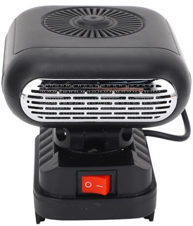 YDuupxe Portable Battery Powered Heater Quiet Operation 2 Temperature Settings for Workshops BL1845