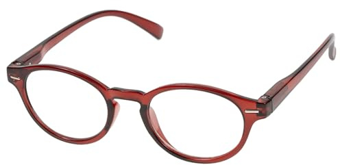 Isotoner Loupes de lecture mixte adulte branches flexibles confort, verres extra fins, +1.50, bordeaux