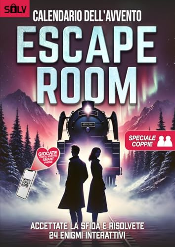 Calendario dell’Avvento Escape Room speciale Coppie: Accettate la sfida e risolvete 24 enigmi interattivi (Libro+App)