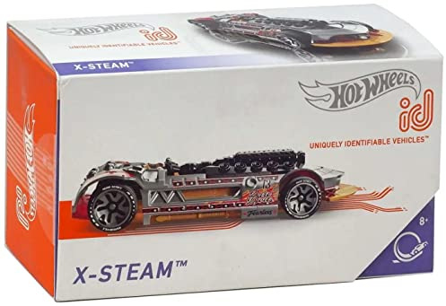 Hot Wheels ID X-Steam Einzigartig identifizierbare Fahrzeuge