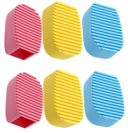 Healeved 6 Pièces Planche à Laver à Main Laveur à Main Outils de Nettoyage Planche à récurer de Voyage Planche à Laver de Voyage Brosse nettoyant Brosse à Linge évier détergent Vêtements