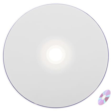 UPKOCH Blank Cd Media Disc for Music and Data Recording Large Capacity Discs Recordable Media Cd for Archiving Compatible