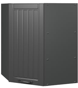 Vicco Eckhängeschrank Fame-Line, Dunkelgrau, 57 cm, zur Kombination mit weiteren Modulen der Fame-Line Serie