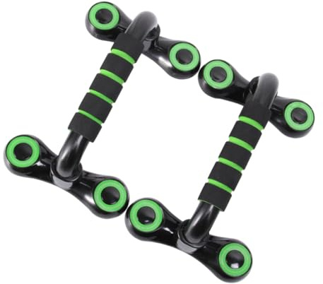 Kisangel Barre Per Flessioni Occhi Spalancati Supporti Per Esercizi Addominali Pendenza Assistita Telaio Per Flessioni Portatile in Abs Impugnatura Antiscivolo Per Allenamento Muscolare