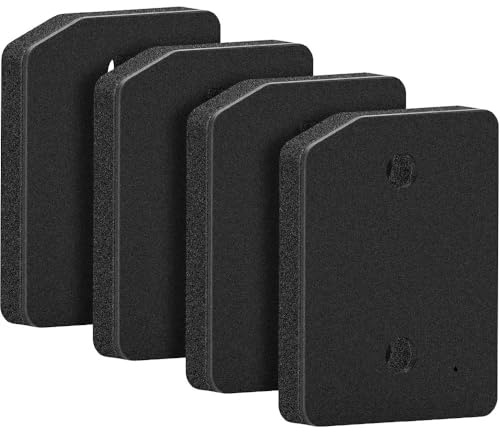 4 Pack Plinth Filter compatible with Miele T1 Dryer, 9164761 Heat Pump Tumble Dryer Filter Toe-Kick Lint Filter Foam Sponge