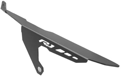 For Ya&maha YZF R1 M R1M 2015-2017 2018 CNC Motorcykeltillbehör Kedjeskydd Trim Panel Skyddsskydd Kedjor Skyddsfodral(Black)