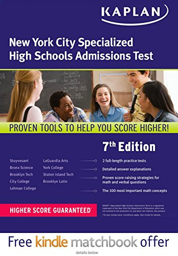 Kaplan New York City Specialized High School Admissions Test (Kaplan Test Prep)
