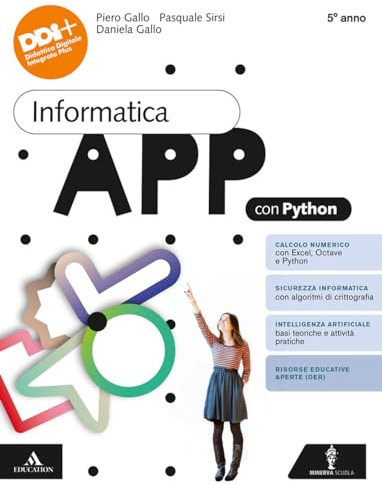 Informatica App con Python. Per il 5° anno delle Scuole superiori. Con e-book. Con espansione online