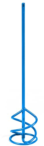 Toolty Propeller Mixing Paddle 80 x 400 x 8mm - HEX Thread - Painted Mixer, Whisk, Stirrer -2-Blade - for Plaster, Gypsum, Adheives, Concrete, Cement, Glue, Paint, DIY - TLTY-1310-G